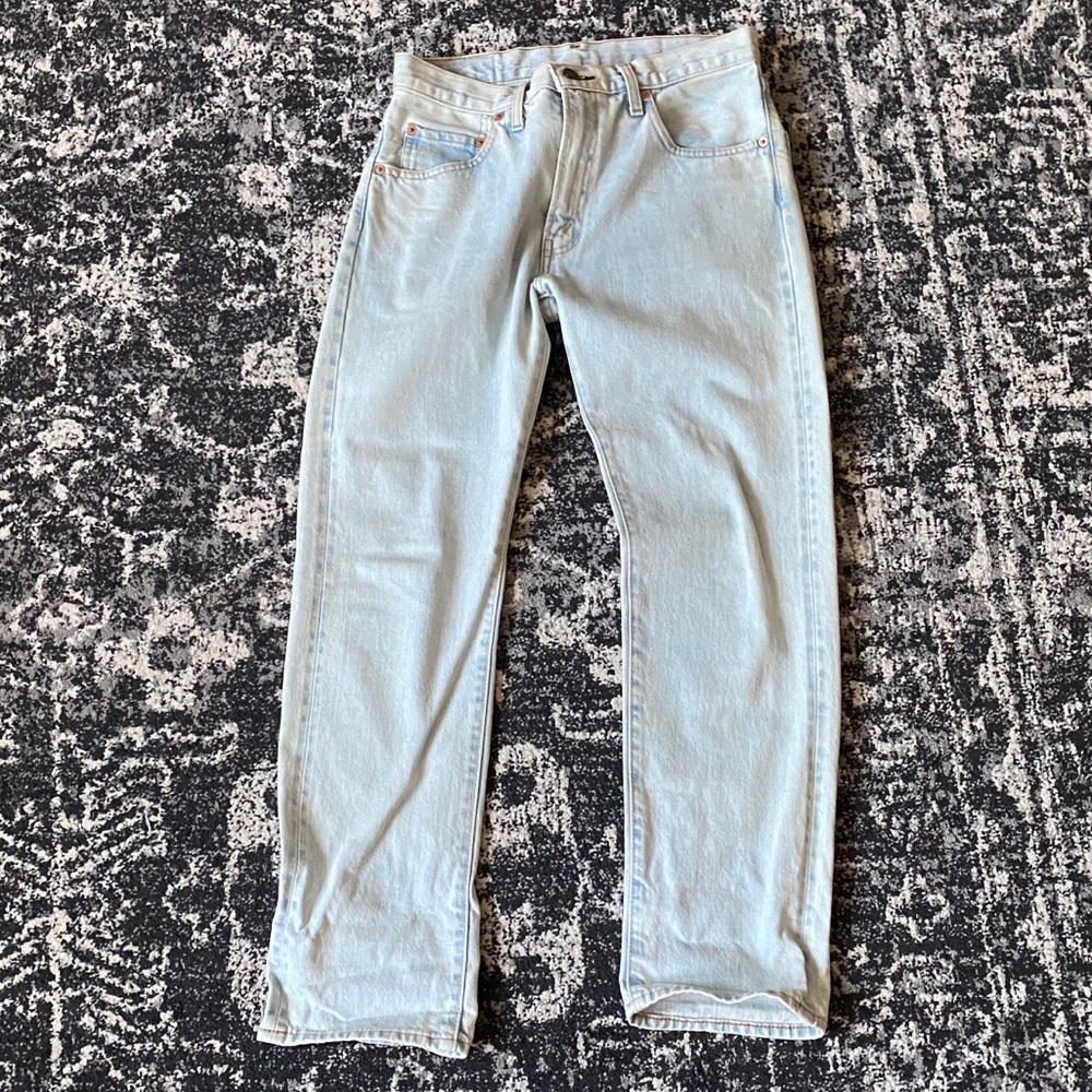 Levi’s vintage denim light wash straight
